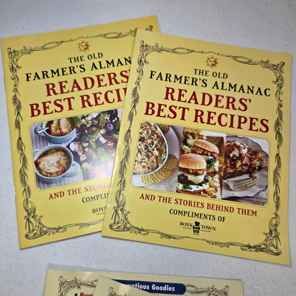 Old Farmers Almanac Best Recipes Everyday Baking 2021 2024 Lot of 4‎